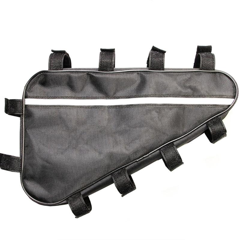 Electric Bike Bag for Battery Bike Frame Bag Triangular Organizers Bag Top Tube Saddlebag Battery Pack Storage Bag