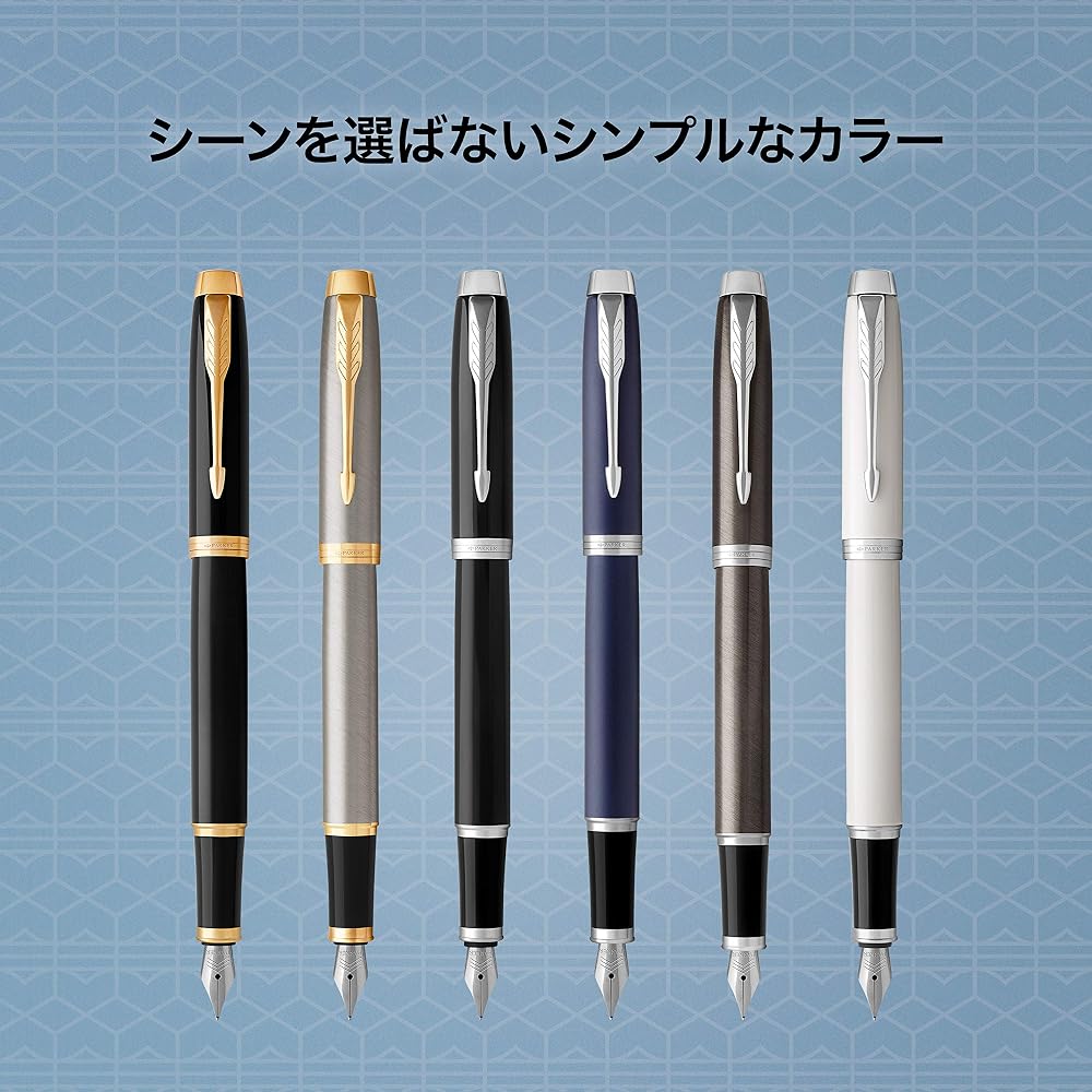 PARKER Parker Fountain Pen IM Black CT Fine Print Gift Box Regular Imported 1975591