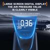 Portable Car Plug-in 12V 30L/min Electric Air Compressor Inflation Pump LCD Display Air Pump Tire Pressure Inflation for Car