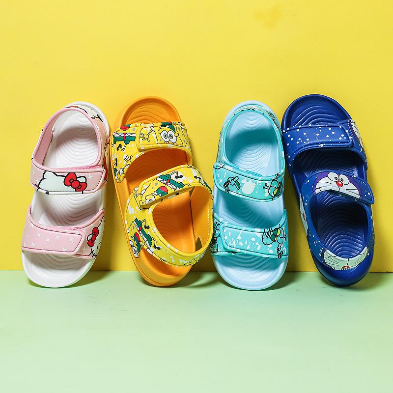 Baby Children's Sandals - Cartoon Shoes - Beach Shoes - Soft Sole - Anti-slip - for Boys