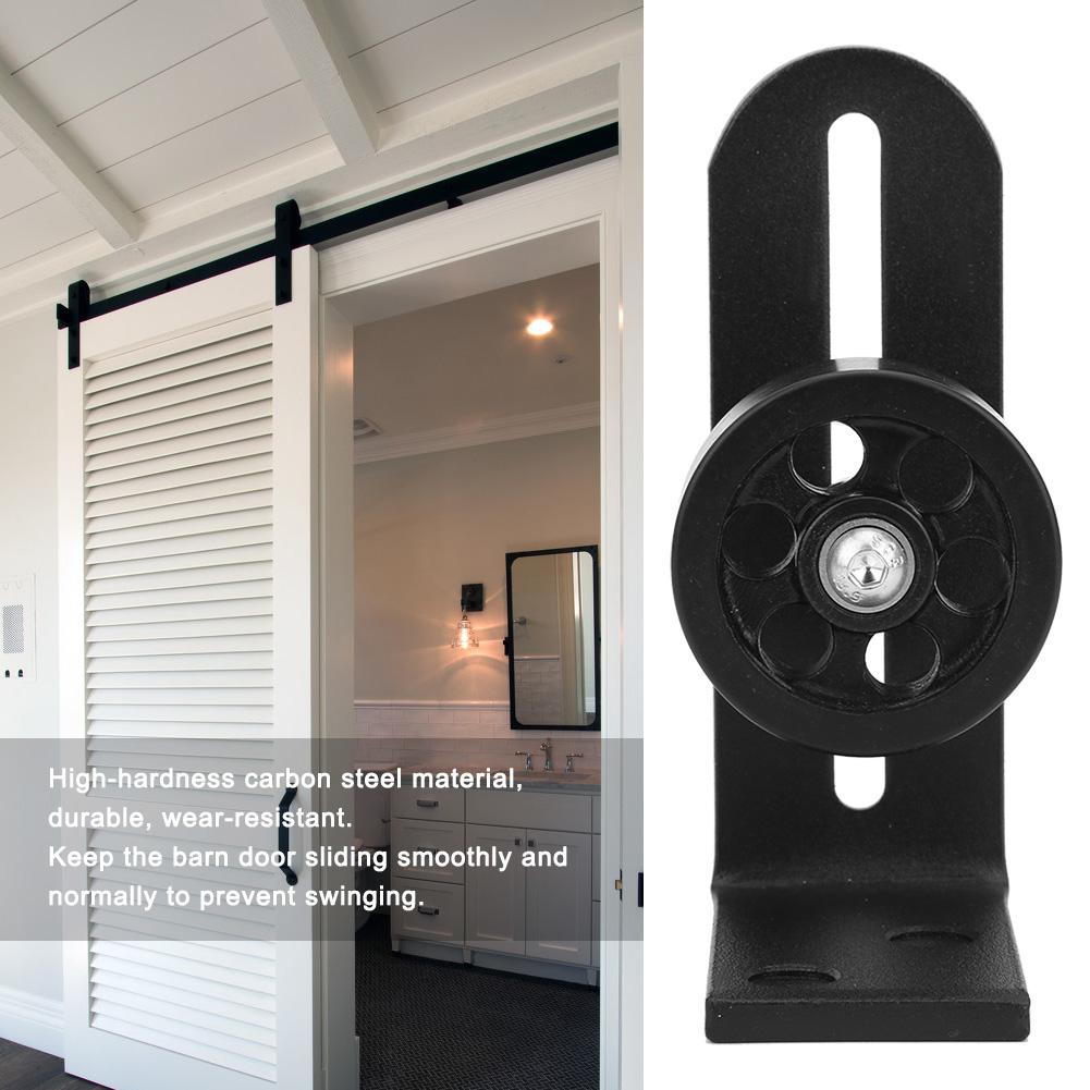 Ghid cu role de podea pentru ușă glisantă din oțel carbon de uz casnic cu accesorii pentru rulmenți