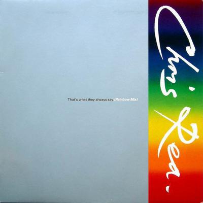 12-Zoll-Schallplatte CHRIS REA - Das sagen sie immer (Rainbo YZ448T WEA 1989 UK Rock Gebraucht