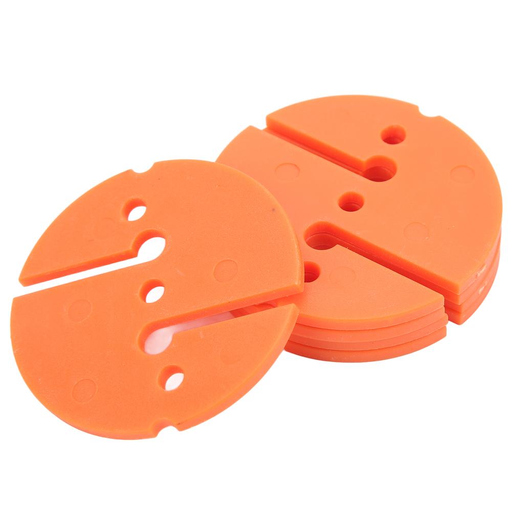 5Pcs Diving Line Marker Cave Dive Marker     Rope Line Marker PVC Round Shape for Underwater