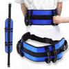 Anti-Slip Elderly Transfer Belt 6 Nylon Padded Handles Lifting Belt Gait Belt for Seniors  Handicap