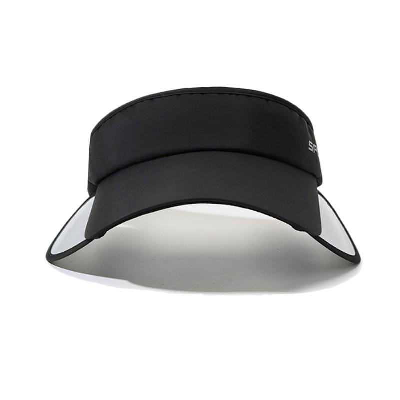 Summer Outdoor Sunshade Sports Retractable Hat Brim Empty Top Hat Men's Quick-Drying Sunscreen Cap Women's Running Sun Hat