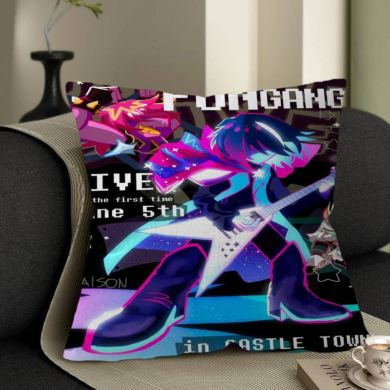 

DDeltarune Anime Pillow Cover For Bedroom Room And Living Room Sofa Decorative Cushion Cover 30x30 cm