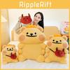Adorable Bear Plush Toy Cute Desktop Buddy Pillow For Couples Healing Gift