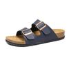Fashion New Flat Slippers Men's Slippers Luxury Indoor Bottom Non Slip Cork Slippers Male Beach Outdoor Home Flip Flops Sandals