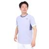 Short Sleeve Game Shirt Mist Blue M [Yonex] (Fit Style) (406)