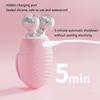 Multi-function Silicone Electric Facial Cleansing Brush Deep Clean Vibration Massage 3D Roller V-Face Skin Lifting and Firming