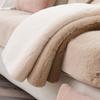Plush Sofa Cover Winter Warmer Fur Sofa Cushion Towel Anti-Slip Sofa Chair Covers For Living Room Decor Blanket Floor Carpet