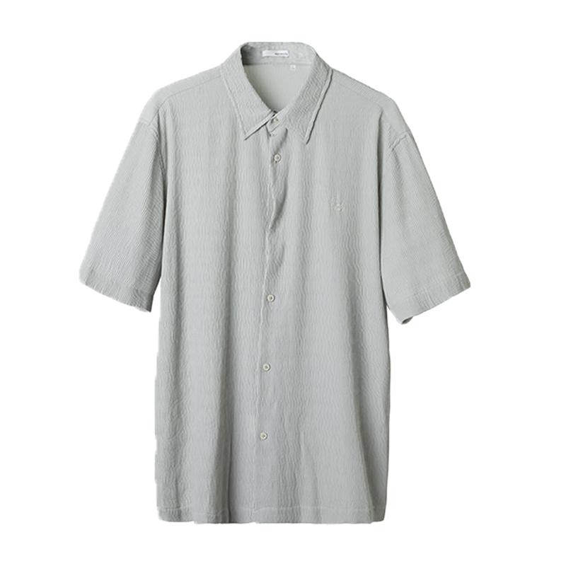 VICUTU Men s Business Casual Short-Sleeve Shirt L