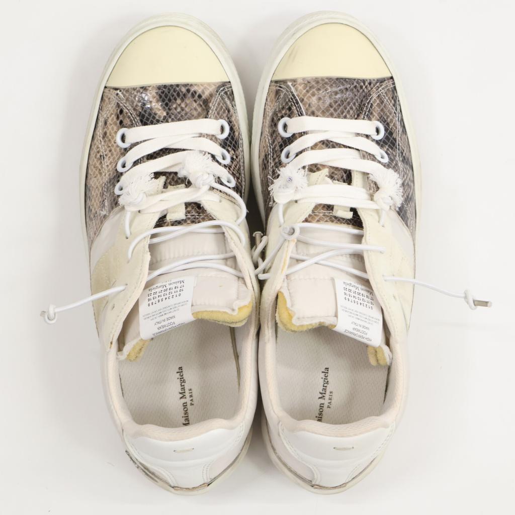 Maison Margiela Evolution Python Switch Reconstruction Sneakers/ Shoes 42 White / greyUsed