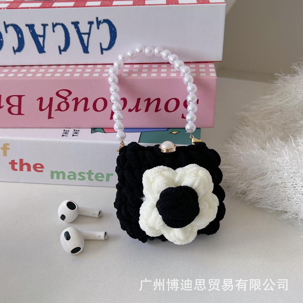 New DIY earphone cover AirPods new 1st generation five models universal new handknitted wool earphone cover