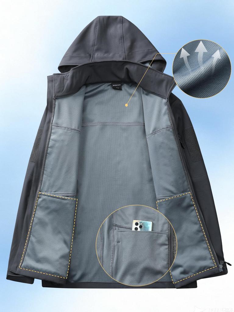 Spring & Autumn Tactical Military Fan Outdoor Multi-pocket Elastic Workwear Suit
