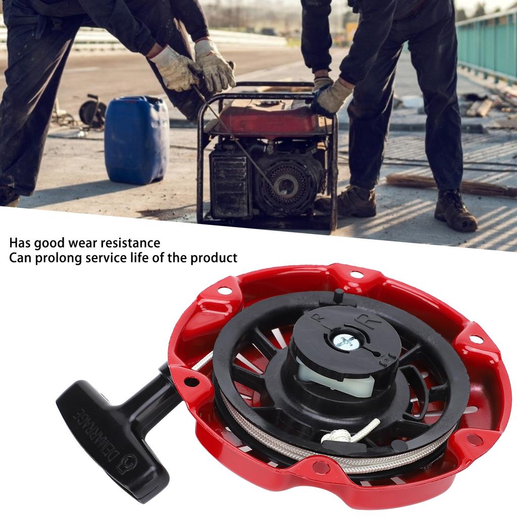 Lawn Mower Pull Starter Pull Starter GX100 Generator Parts for Mechanie Lawn Mower Trimmer Replacement Tool Trimmer Pull Starter
