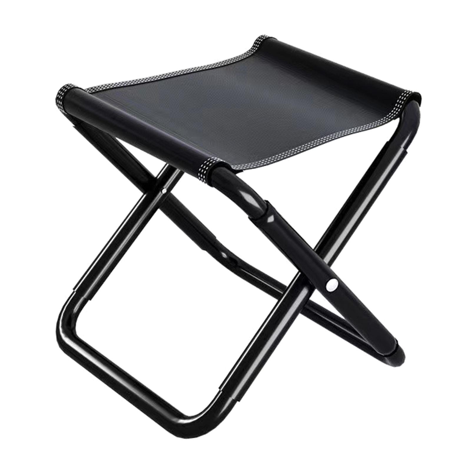 

Travel Foldable Stool Camping Stool Lightweight Travelings Stool Collapsible Outdoor Aluminum Alloys Stool for Fishing medium size