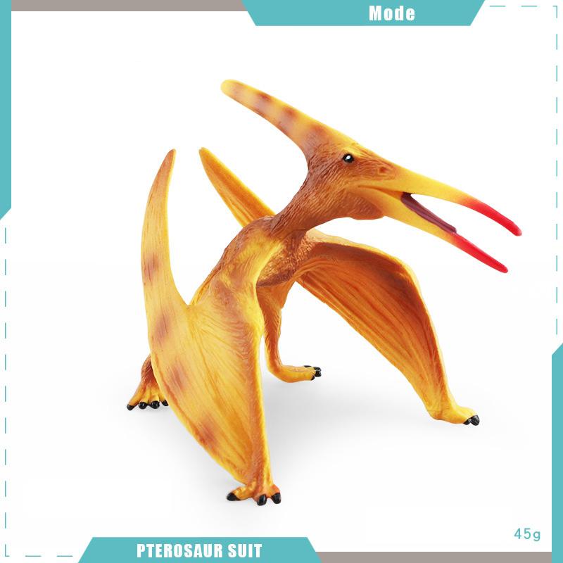 Simulation Jurassic Dinosaur World Pterosaur Pteranodon Model Desktop Ornament Children's Puzzle Cognitive Dinosaur Toys Model