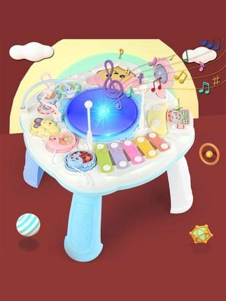 Baby And Children'S Toy Hand Clapping Drum Intellectual Clapping Drum 1-Year-Old Baby 1 6 Months 6 Music 10 Early Education