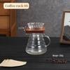 Sand Birch Solid Wood Pour-Over Coffee Stand with Filter Holder and Cloud Pot - Home & Commercial Use