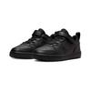 Nike Court Borough Low Recraft PS Triple Black Kids Sneakers DV5457-002