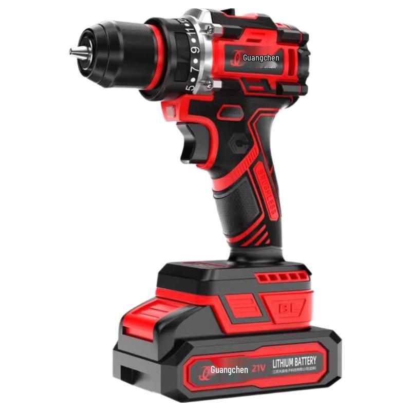 21V Cordless Brushless Impact Drill Screwdriver CN plug (adapter included)