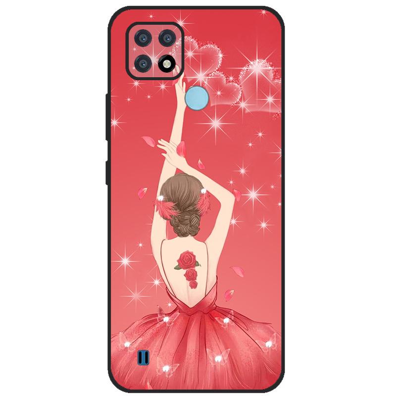 For Realme C21 Case Soft Tpu Silicone Case For OPPO RealmeC21 C 21 Phone Cover Fundas RMX3201 Bumper Case For Realme C21 Cover