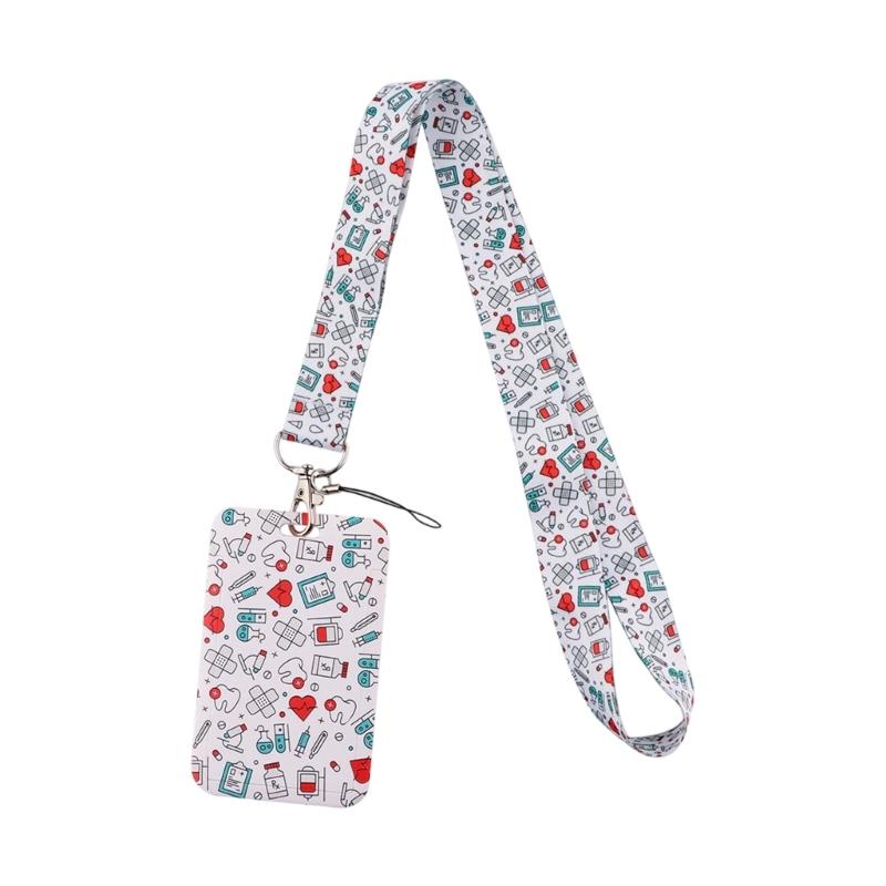 Hanging Neck Strap Phone Lanyard With Card Slot Badge Holder Keyring Accessories Unique Friend Gift