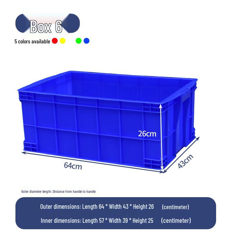 Yishuxiang Heavy-Duty Plastic Storage & Transport Box