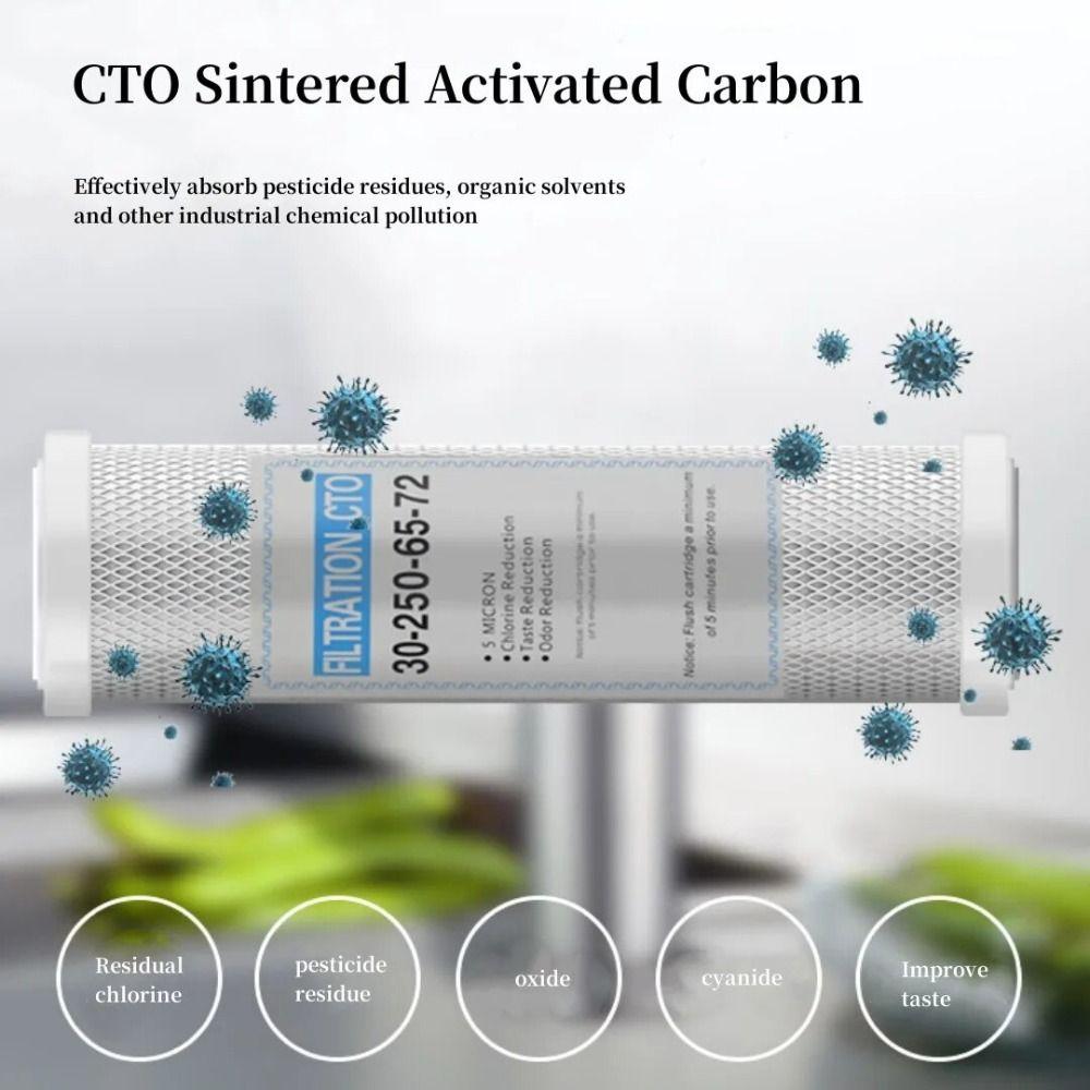 Universal Water Filter Cartridge Activated Carbon Cellulose Replacement Cartridge  Kitchen