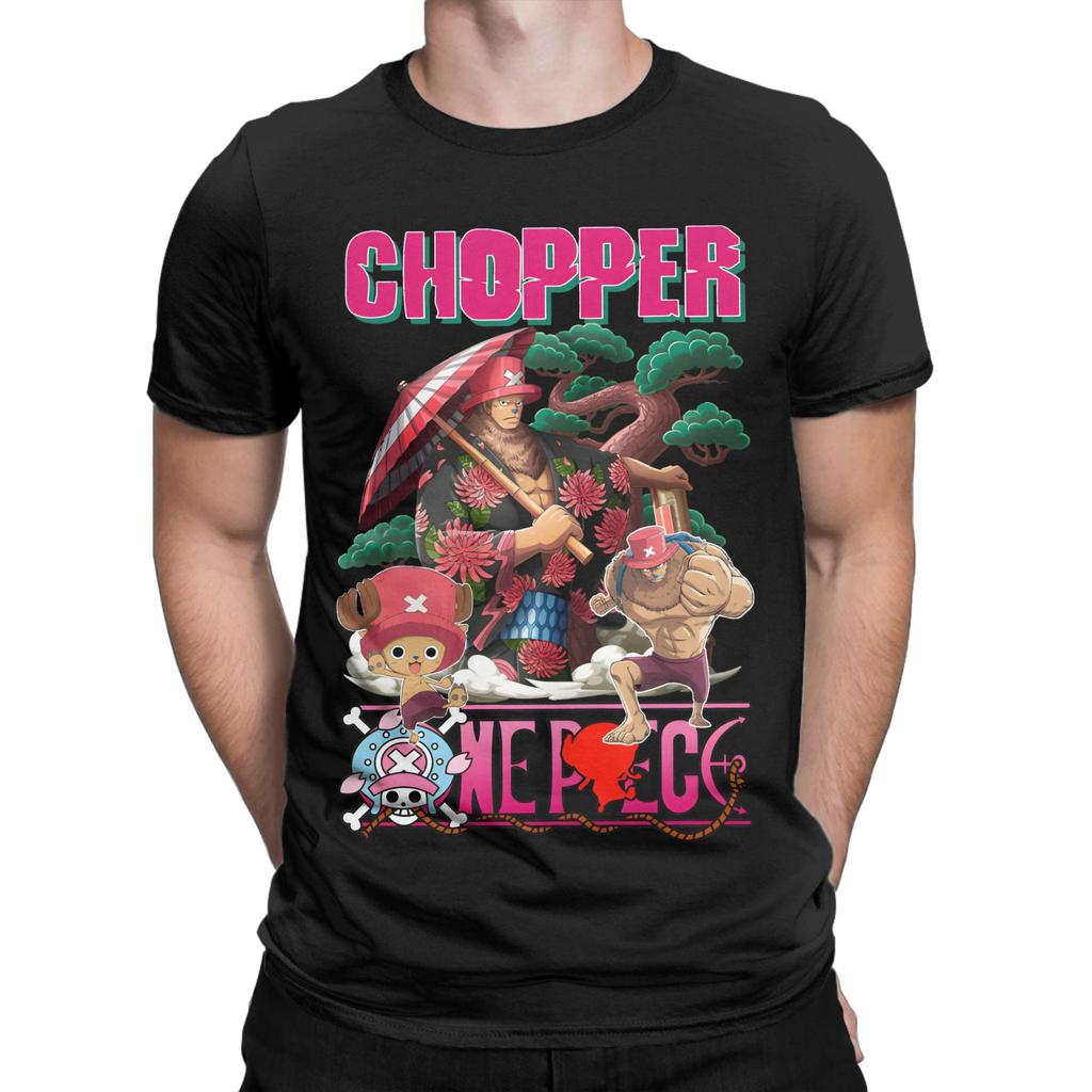 Tony Tony Chopper 100 Cotton Tshirt For Unisex Summer Vintage Tshirts Oneck Trending Tees Oversize Cheap Clothes