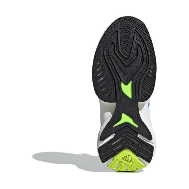 Adidas Anti Slip Wear Resistant Low Top Kids Lifestyle Shoes Blue Silver Kids' Sneakers JQ2990