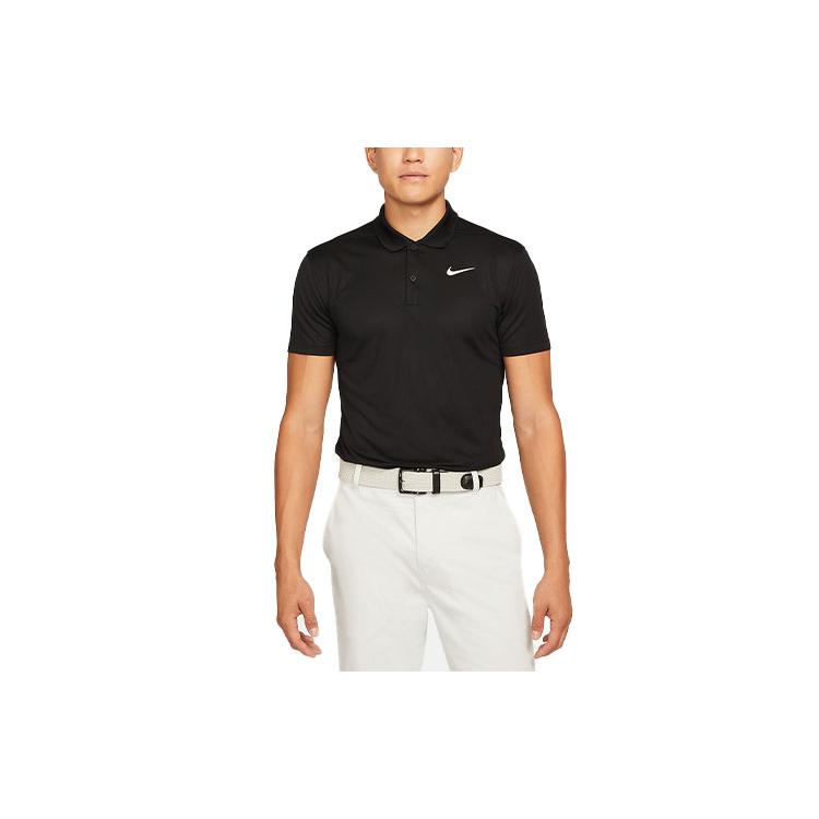 Nike Polo Shirts Men's Black Polo Collar Moderate Other DH0827-010