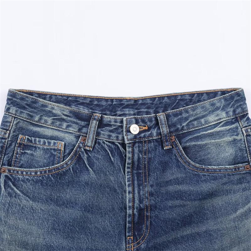 European Women's Classic Mid-Waist Loose Ripped Jeans for Spring 2026
