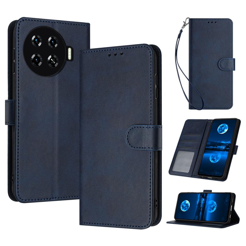 For TECNO Spark 20 Pro+ Phone Case Leather+TPU Stand Cover Wholesale Cell Phone Accessories