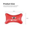 Carbon Fiber Car Headrest Auto Seat Gap Filling Neck Pillow For BMW Mini Works Cooper F54 F55 F56 F57 F60 R50 R52 R53 R55 R56