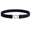 Modern Elastic Waist Belt For Women With Versatile Triangle Buckle In Colors Multiple