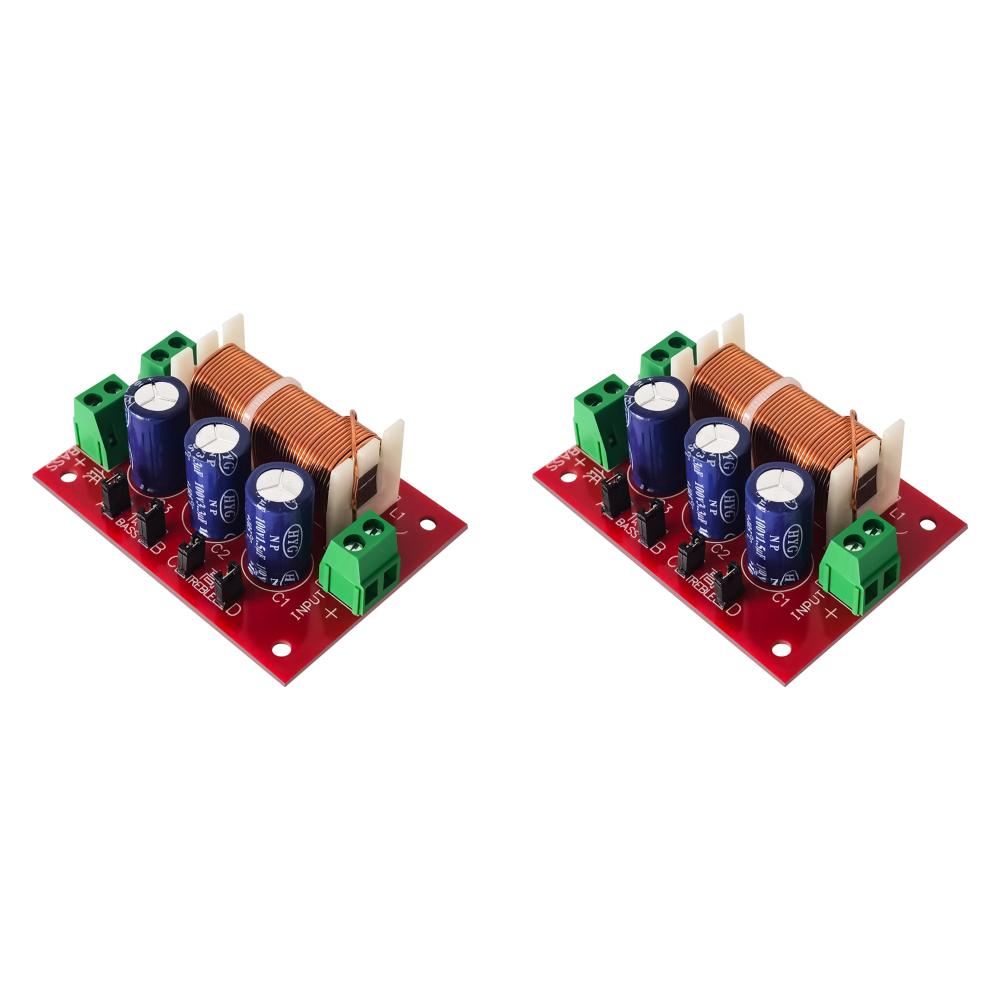 YLY-2088 Audio Speaker Frequency Divider Full Range Treble Bass HiFi Speaker Modification Upgrade Board Welding Free