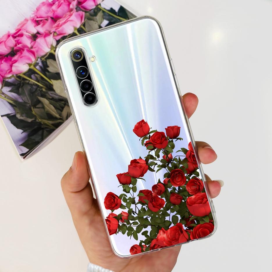 For Realme 6 Pro Case Realme 6i 6S Luxury Popular Painted Back Cover Soft Silicone Phone Case For Realme 6S 6i Realme6 Pro Shell