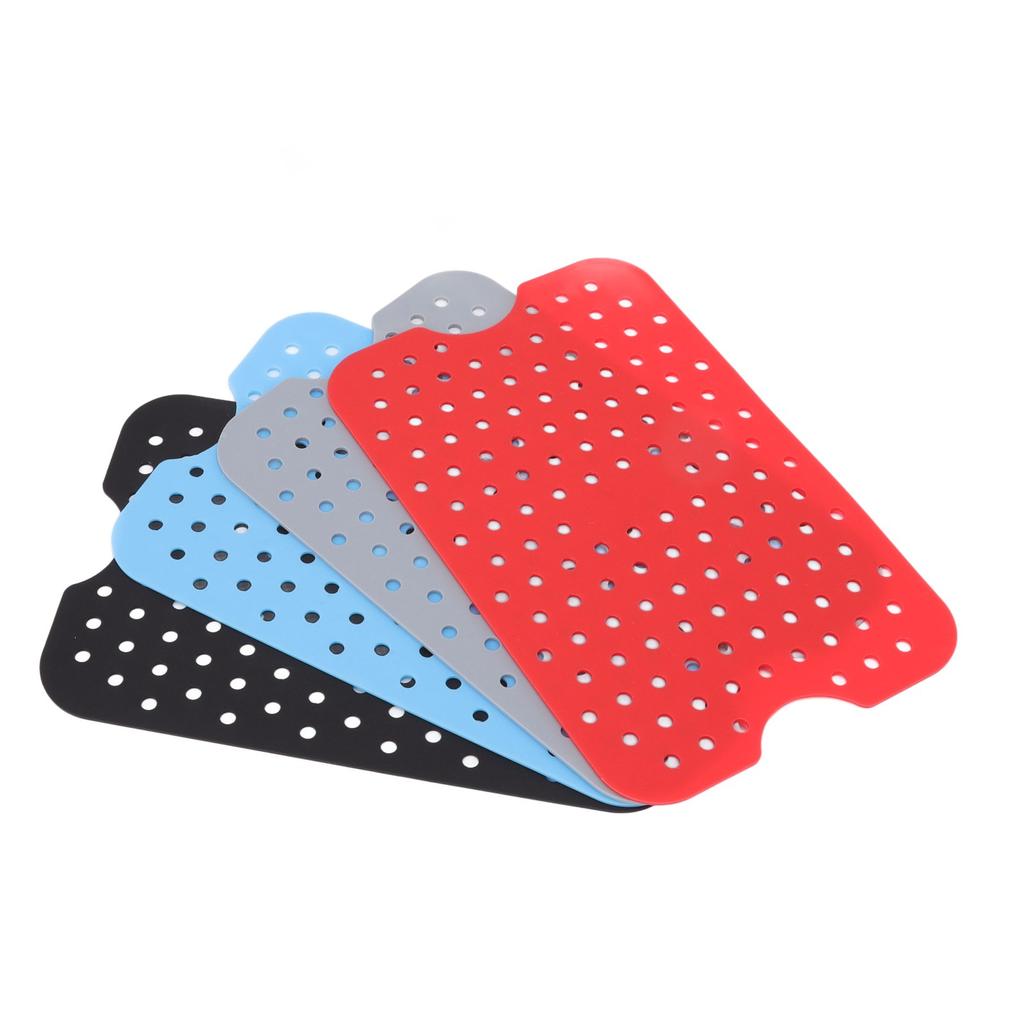 4 Bucăți Lineri Reutilizabili din Silicon pentru Friteuză cu Aer Rezistență Ridicată la Căldură Material de Calitate Alimentară Lineri pentru AirFryer