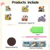 6 Stuks DIY Diamant Schilderen Koelkastmagneten Diamant Schilderen Magneten Set Kristallen Sprankelende Diamant Magneten Set voor Huisdecoratie