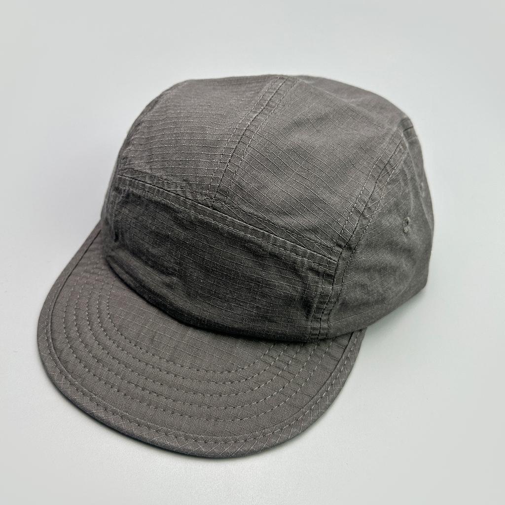 American Alphabet Patch Solid Color Short Brim Baseball Hat Men'S And Women'S Retro Soft Top Shade Cap