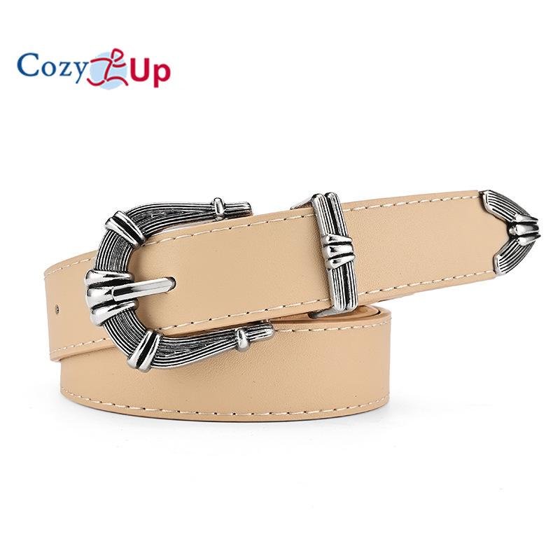 Damen Gürtel Mode All-Match Student Silber Dekogürtel Frauen