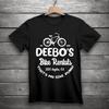 DEEBO'S Bike Rentals That's My Bike Punk T-Shirt Black S-3XL