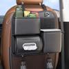 Cross-Border Car Storage Box Tissue Holder Rear Seat Hanging Pocket Multi-Functional Seat Back Large Capacity Storage Bag