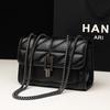 Taoyin 2024 Women's Urban Elegant Quilted Crossbody Diamond Pattern Bag