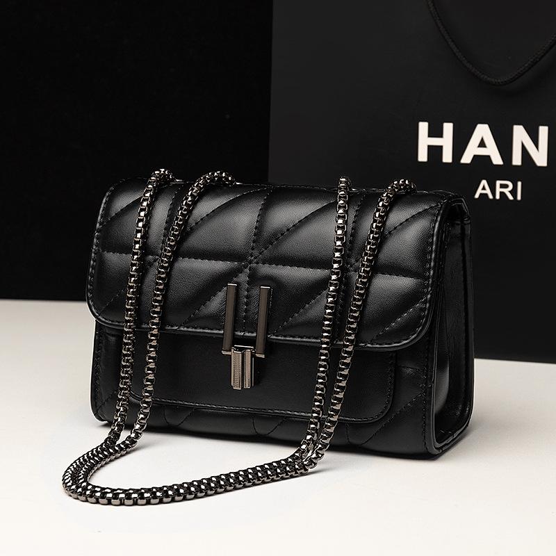 Taoyin 2024 Women's Urban Elegant Quilted Crossbody Diamond Pattern Bag