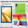 FOR Blackview Tab 60 WiFi Case 10.1 Inch Silicone Shockproof Stand Cover Kids Friendly Drop Protection