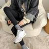 Neue Winter Dicker Kaschmir Wolle Frauen Socken Casual Japanische Mode Einfarbig Lange Socke Mädchen Thermische Warme Crew Socke
