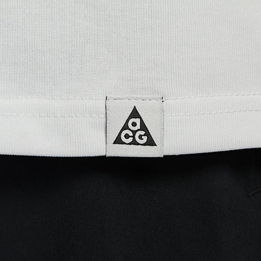 Nike ACG Dri-Fit SS25 Fashion Versatile Loose Quick-Dry Short Sleeve T-Shirt Men Tops Mountain-White HJ0890121